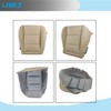 LABLT Driver Bottom & Top Leather Seat Cover Tan Replacement