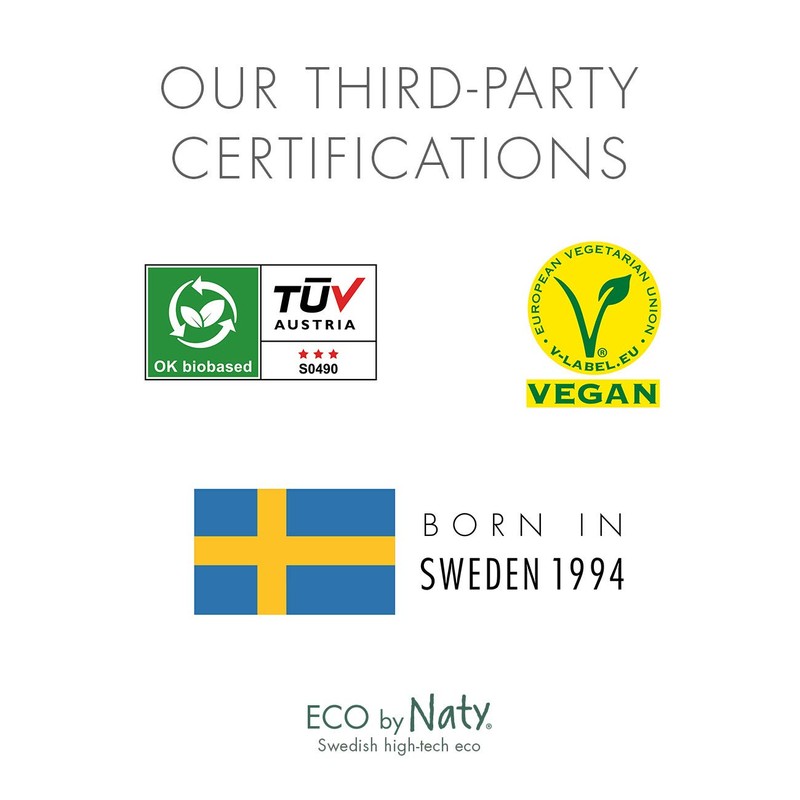 Eco by Naty panty liners - normal, 32 panty liners.