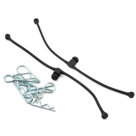 Dubro Products DUB2245 2245 Body Klip Retainers Black (2)