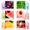 6PCS Fresh Breath Spray,Fruity Flavour Mouth Spray Freshener Spray Set,Peaches,Oranges,Watermelon,Grapes,Lychee,Mint