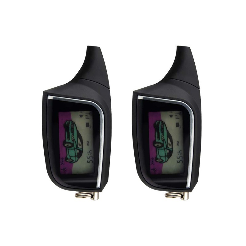 EASYGUARD EC205 2 Way Car Alarm System with LCD Pager