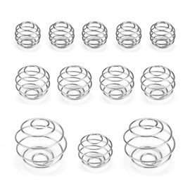 LERANXIN Shaker Kugel, 12 Stück Metall Shaker, Shaker Kugel Edelstahl, Mixing Ball für Protein Blended Getränke, Wire Whisk, Protein Shaker Edelstahl, für Protein Blended Getränke