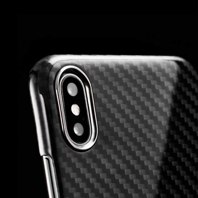 Deff DEEF for iPhoneXR monCarbone HOVERKOAT Midnight Black