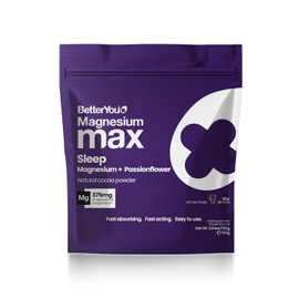 BetterYou Magnesium Glycinate, Citrate and Malate Sleep Powder Supplement