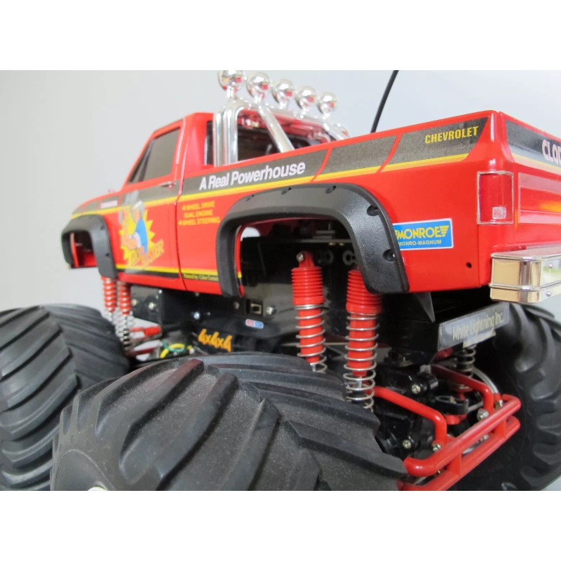 Tamiya New Tamiya RC 1/10 Super ClodBuster A Black Rubber