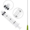 HaBeuniver 30ml Luer Lock Syringe with 14Ga 7 Inches Long