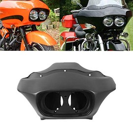 TCMT Matt Black Inner & Outer Headlight Fairing Fits For Harley FLTR Road Glide 1998-2013