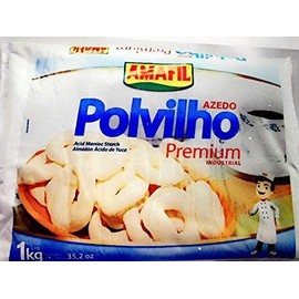 Amafil Sour Manioc Starch Premium 35.2 oz | Polvilho Azedo Premium 1kg - 1 Pack
