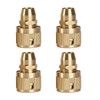 AstarFavor Brass Garden Hoses, Quick Coupling, 3/8 Inch, Hose Connector,