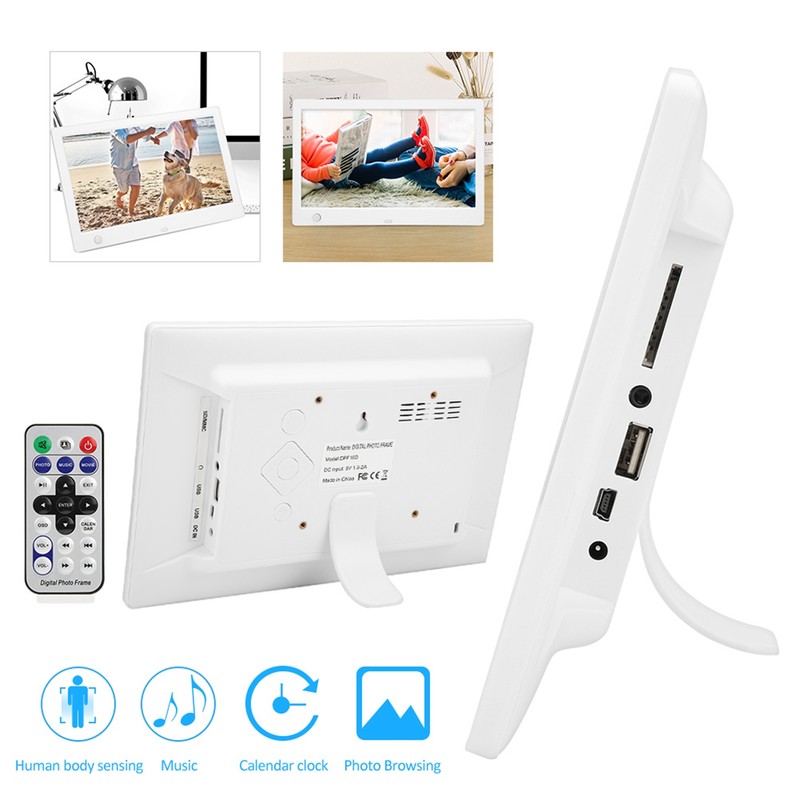 10 inch 1024*600 HD Human Body Induction Digital Photo Frame