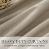 Black Out 96 Inch Long Boho Curtains 2 Panel Set,
