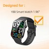 Frgnie Screen Protector Designed for Motast Smart Watch 1.96", Soft