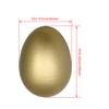 Yibuy 2pcs Golden Maracas Egg Shakers Hand Percussion 40mm Dia