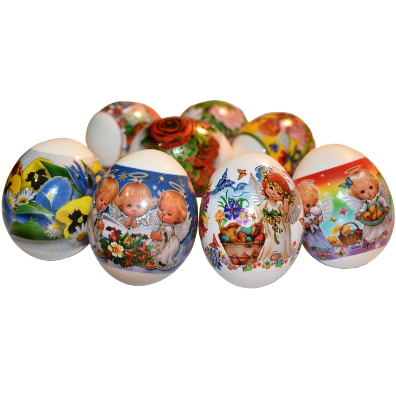 Diximus Lot 3 Thermo Heat Shrink Sleeve Decoration Easter Egg