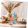 UKCOCO Set of 4 Wooden Surfboard Table Signs 8.3" Summer