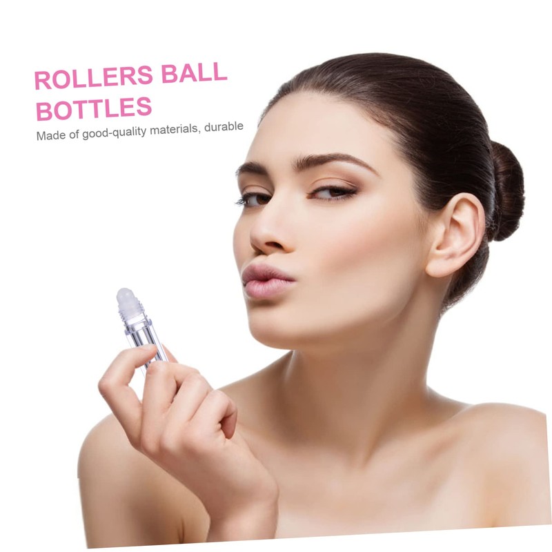 MERRYHAPY 10pcs Roller Ball Essential Oil Bottle Essentials Oils &