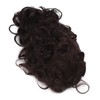 Men Short Black Wigs Soft Texture Breathable Adjust Net Firmly