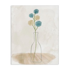 Stupell Industries Simple Bud Vase Canvas Wall Art Design by Kim Allen