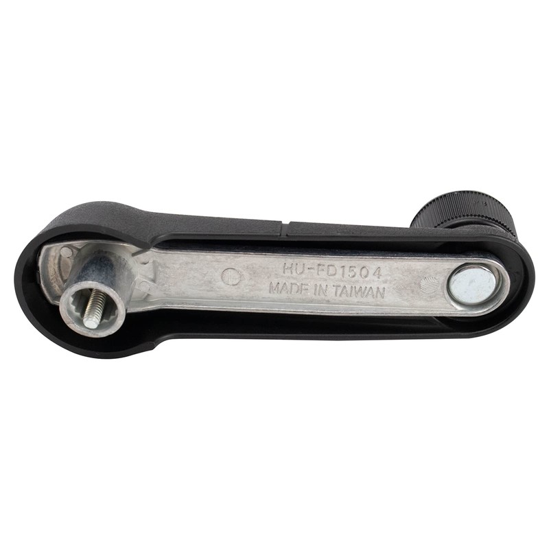 TRQ Metal Reinforced Window Crank Handle Set Black Compatible with
