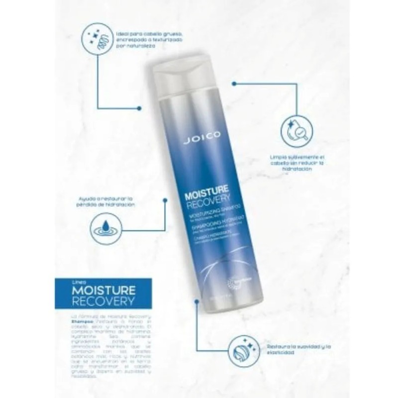 Joico Moisture Recovery Shampoo 300ml & Acondicionador 250ml
