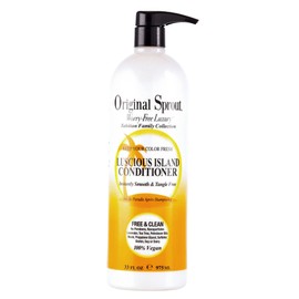 Original Sprout Tahitian Conditioner for Color-Treated Hair, Vegan, 33 oz. Bottle