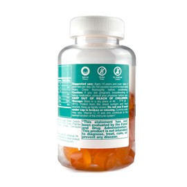 FREEYU Immunity Gummy - Dietary Supplement with Vitamins for Adults & Teens - Chewable Multivitamin Booster Gummies with Zinc, Vitamin C and D - Naturally Flavored & Gluten Free - 60 Gummies (7.4 oz)