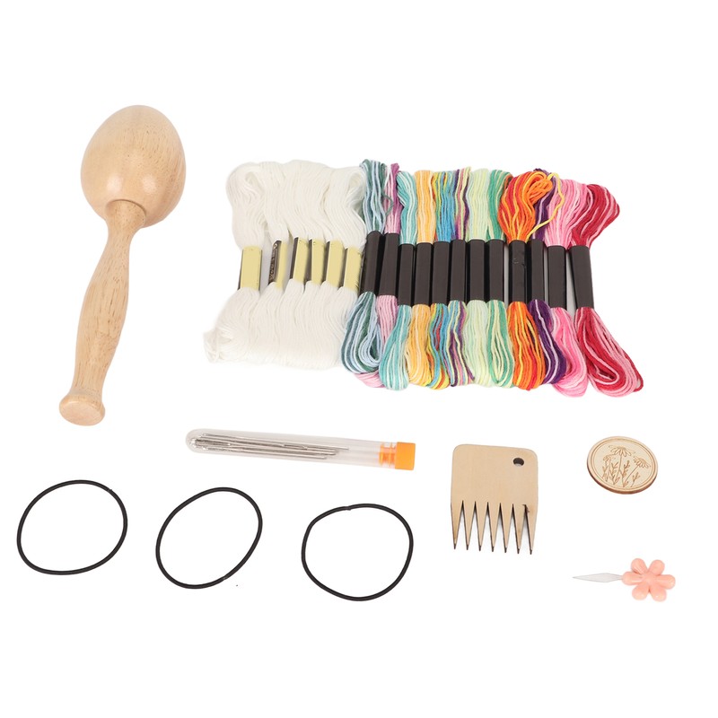Darning Egg for Socks with Large Eye Needles Sewing Threads