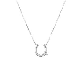 Canal Yondo Sea Silver Pink Gold Necklace, Silver