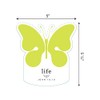 Tabbies Bright's Scripture-Inspired Magnet, Life, Green Butterfly, 3"W x 5-1/2"H,