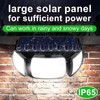 intelamp Solar Security Lights Motion Sensor LED Solar Lights Outdoor