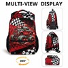FLEXIMX Kids Boys Backpack Truck Backpacks for School Travel Casual,