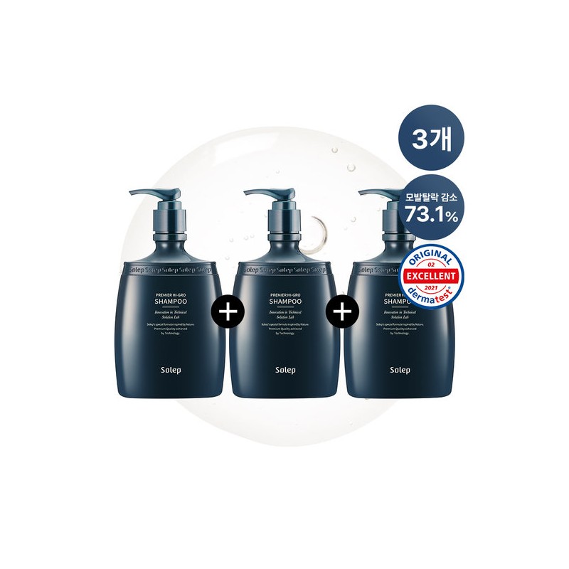Premier Hygro Shampoo 3 pcs + Scalp Ampoule Pack 1