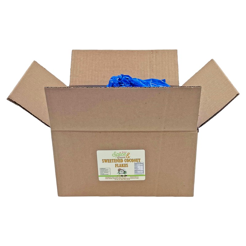 Dasher's Spice & Beans Premium Coconut Flakes | Sweetened |