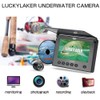 LUCKYLAKER Monitor Portable Fishing Camera Underwater Ice Fishing Underwater Cameras
