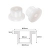 QUARKZMAN Pack of 10 Flanged Plain Bearings Plastic Bushings 8