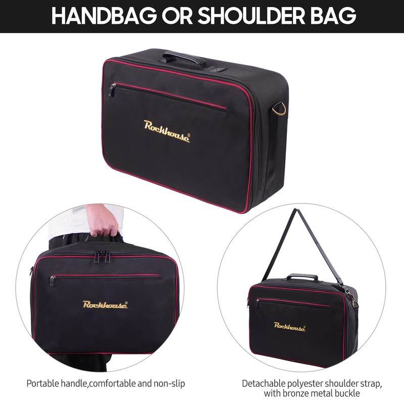 Rockhouse Effect Pedal Bag Guitar Pedal Board Carry Bag Oxford