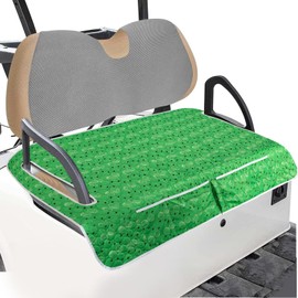 Golf Cart Seat Covers,EZGO Seat Cover,Heavy Duty Golf Cart Seat Blanket,Waterproof Travel Sports Cart Seat Cushion Covers for 2 Person Seats Club Car,Winter Golf Cart Accessories,Golf Cart Seat Cover