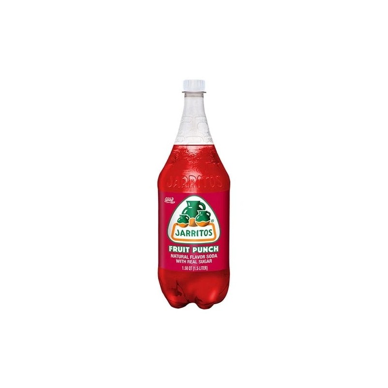 Jarritos 🍓 Fruit Punch Soda 🥤 1.58 qt Bottles 🗳️