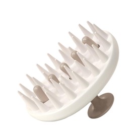 BRANDS FOR LESS USA Scalp Massager Shampoo Brush, Soft Bristles for Dandruff Removal, Hair Growth, Scalp Care, Wet/Dry Hair Scrubber and Exfoliator (White), Pack of 2