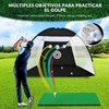 Rabbitstorm Red de Golf, con Tapete de Césped, 300 *