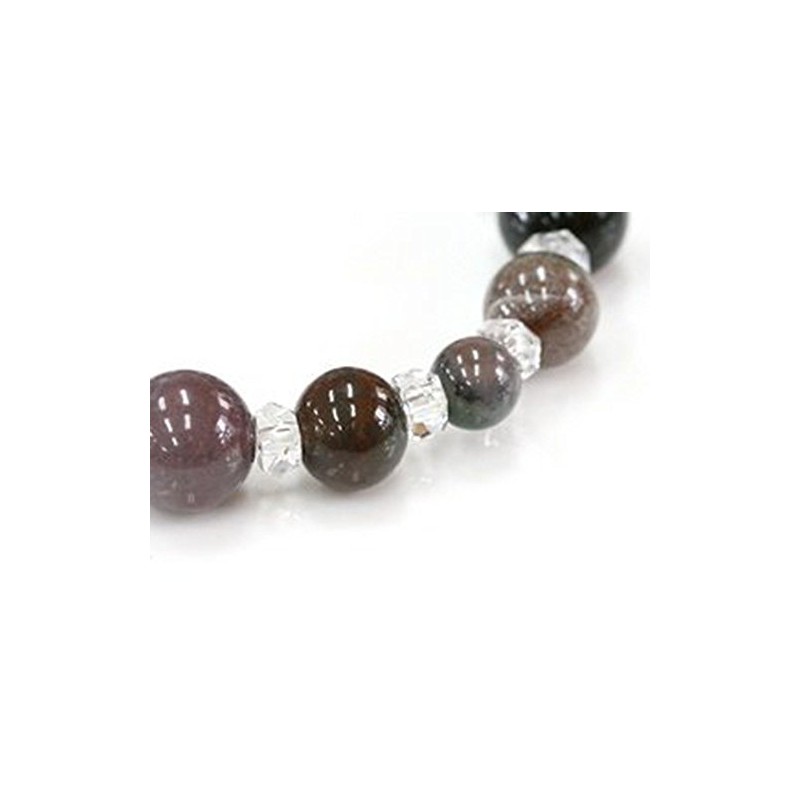 Blood Stone Crystal Blood Stone Crystal Bracelet Natural Stone High