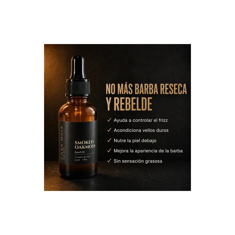 Aceite Para Barba Y Bigote Hidratante Con Aceite Amla 30ml