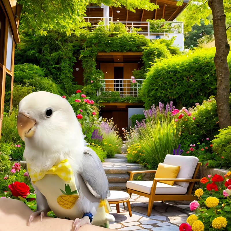 Magnoloran 2 Pcs Bird Diapers Bird Harness Flight Suits Diapers