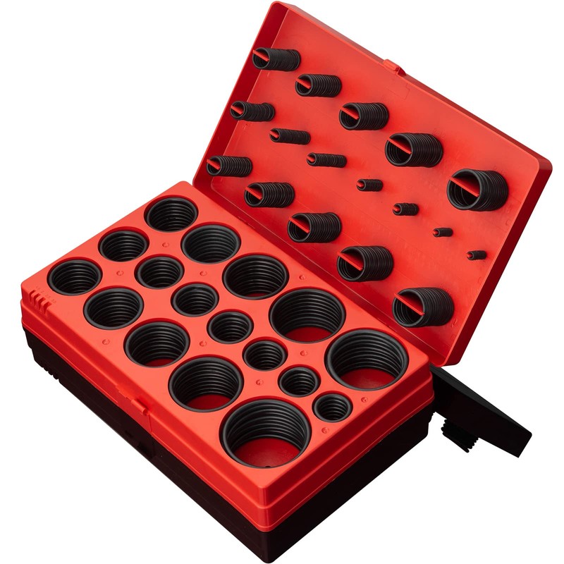 CCLIFE O Ring Sortiment 419tlg Dichtungsringe Set NBR Ø3-50 mm