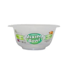 K5 Mixing Bowls Pack of 5 | Size15cm Clear Round Plastic Bowl for Baking Cooking ect