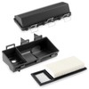 Air Filter Kit & Housing Cover Cap W/Clips For EZGO