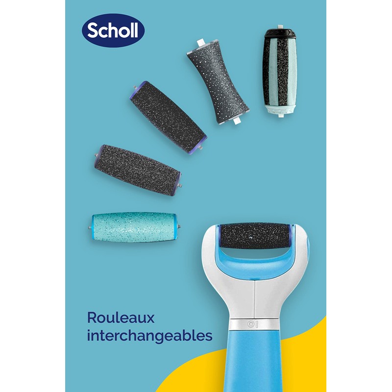 Scholl Velvet Smooth Express Pedi Crystal Diamonds Extra Exfoliating Grains