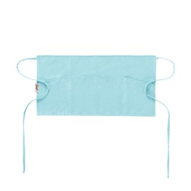 GNEGNI 3 Pockets Waist Apron-Waitress Waiter Server Apron Short Half Uniform Apron