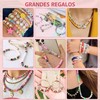 Kit de fabricación de pulseras, 6000+ Cuentas para Pulseras, Cuentas