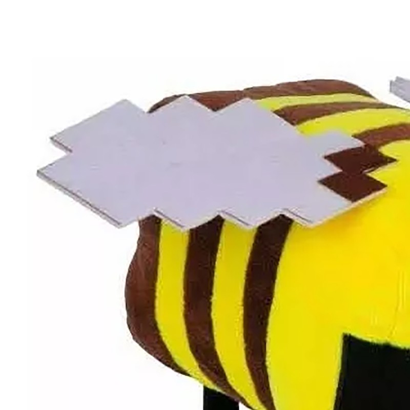 Honey Bee Plush Doll Yellow Soft PP Cotton Velvet Fabric